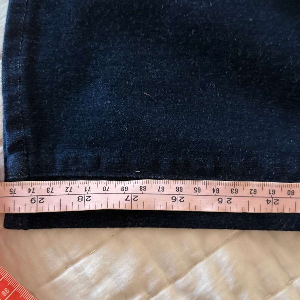 NYDJ Sheri Slim Dark Indigo Jeans. Size 8 - Picture 7 of 8
